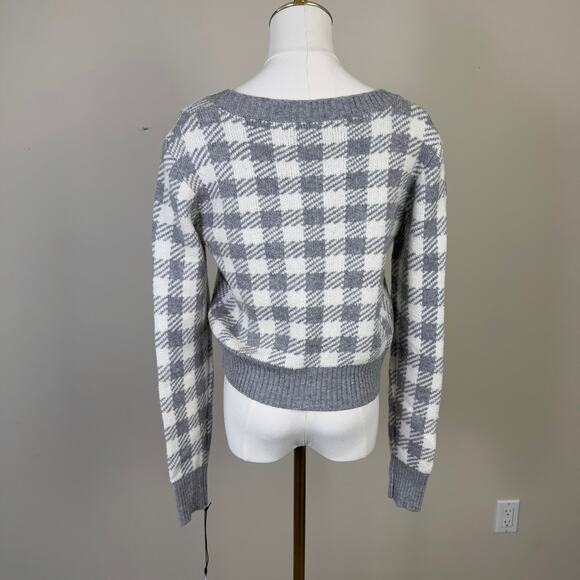 William Rast V Neck Button Up Cardigan Sweater US Women's S - Picture 2 of 6